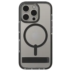 ZAGG Santa Cruz Snap with Kickstand Case  for iPhone 16 Pro  Black