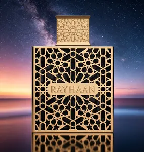 Rayhaan Elixir Unisex Eau de Parfum Spray 3.4 Ounce 100ml, Luxurious Rich Warm Oriental Fragrance Blended with Spices, Fruits & Creamy Woody Notes, Long Lasting Captivating Scent for Men & Women, Perfect Daily & Evening Signature Perfume