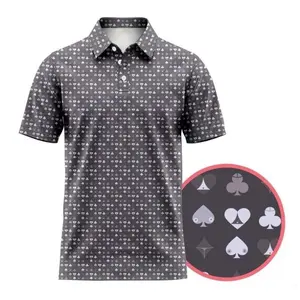 Destination Funny Golf Polo Shirt - Quick-Dry, Breathable Athletic Menswear, Perfect Gift for Men, Classic Fashion