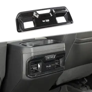 For 2022+ Chevy Silverado/GMC Sierra Rear Back Air Conditioner Outlet Vent Panel Trim Car Interior Accessories Truck Auto