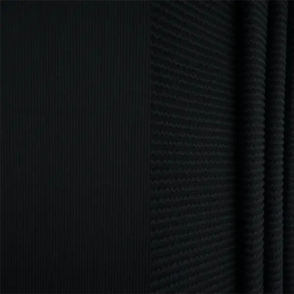 Jacquard Double Knit Rib Stretch Fabric by the Yard 52" Wide