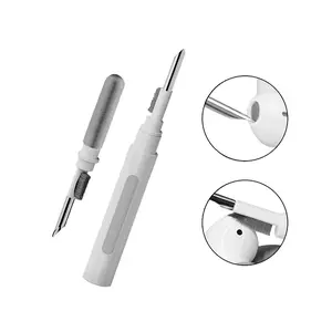 Headphones Cleaning Dust Removal Tool Bluetooth Headset Cleaning Artifact Mobile Phone Handset Dust Removal Multi-Function Cleaning Brush Speaker Cleaner Durable Silicone Cable