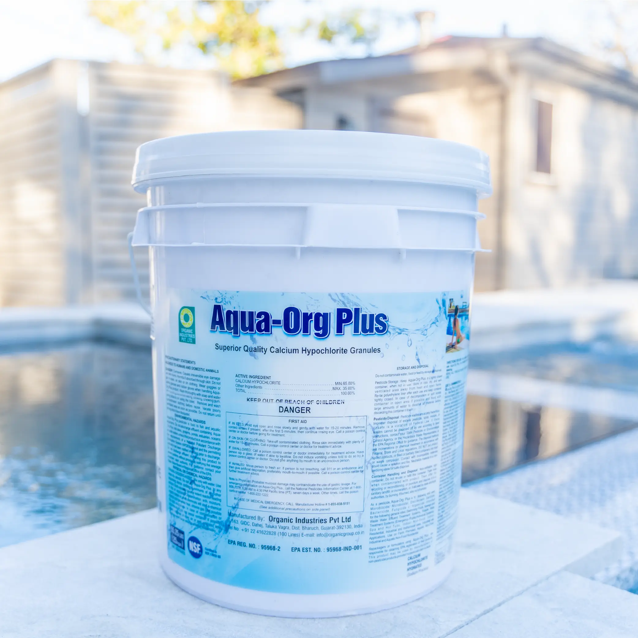 Pool Shock Chlorine - Calcium Hypochlorite 65% Pool Shock Chlorine - Calcium Hypochlorite 65%