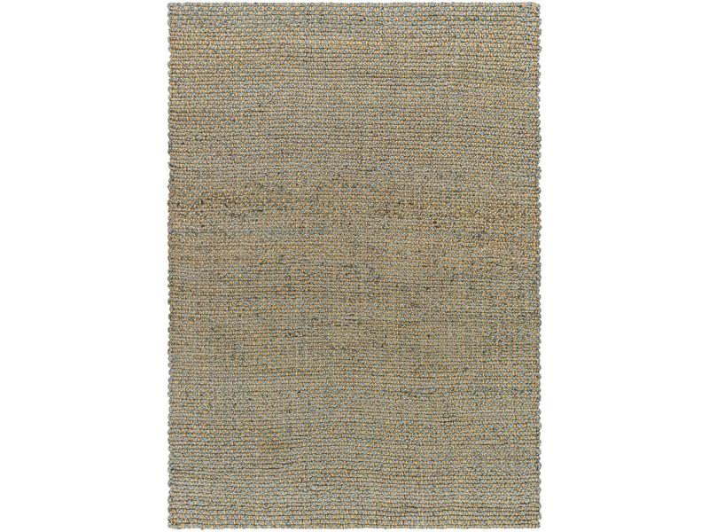 Livabliss 8' x 10' Modern Scandinavian Style Sage Curacao Rectangle Decorative Area Rug, Hand-Woven Jute Fiber Flat Weave, Durable Indoor Household Textile Carpet, Aesthetic Neutral Modern Area Rugs