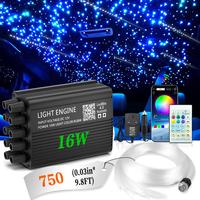 16W 750pcs 550 Twinkle & 200 Shooting Stars