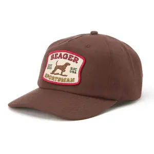 Seager Sportsman Brown Snapback Hat