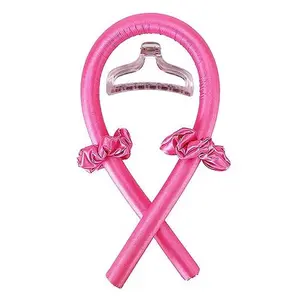Hair accessory, to make waves without heat. Contains scrunchie and clip