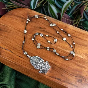 Silver Ganesh Necklace