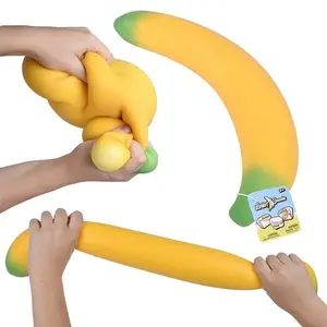 18” Squishy Squeeze Banana Stress Relief Toy