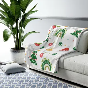 Christmas fleece blanket