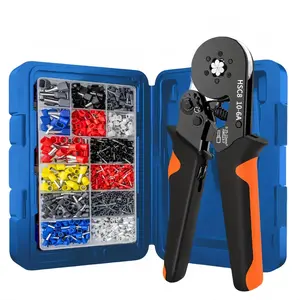 Wire Crimping Tool Set, Terminal Assortment Kit for Crimp Wire Connectors, Crimping Pliers Set, Multipurpose Plier Set, Professional Hand Tool Set