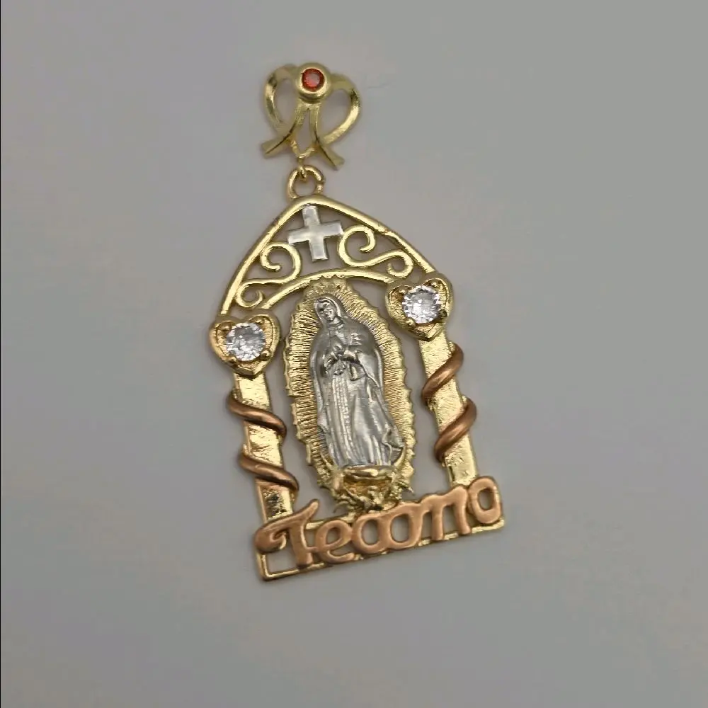 VIRGINMARY religious  PENDANT  ONLY fashion new style  gold-plated with stones three colors
