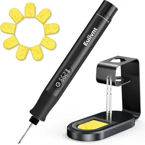 Soldering Iron Kit - 12s Heat USB-C Soldering Iron with LED Screen, Sensor, 3 C210 Tips & Stand for Electronics Repair​​, DIY