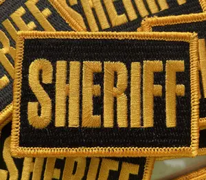 2x3" SHERIFF Tactical Hat Patch 2x3" SHERIFF Tactical Hat Patch