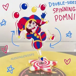 Pomni Spinning Standee / The Amazing Digital Circus Jax Ragatha Kinger Zooble Gangle Caine