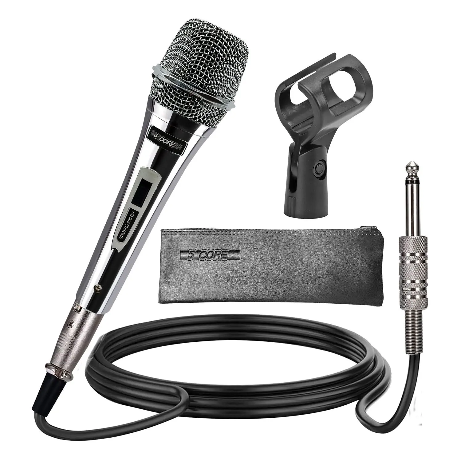 5Core XLR Microphone Dynamic Mic Karaoke Singing Studio Microfono Handheld Mics Usb Audio Mixer Usb Audio Interface