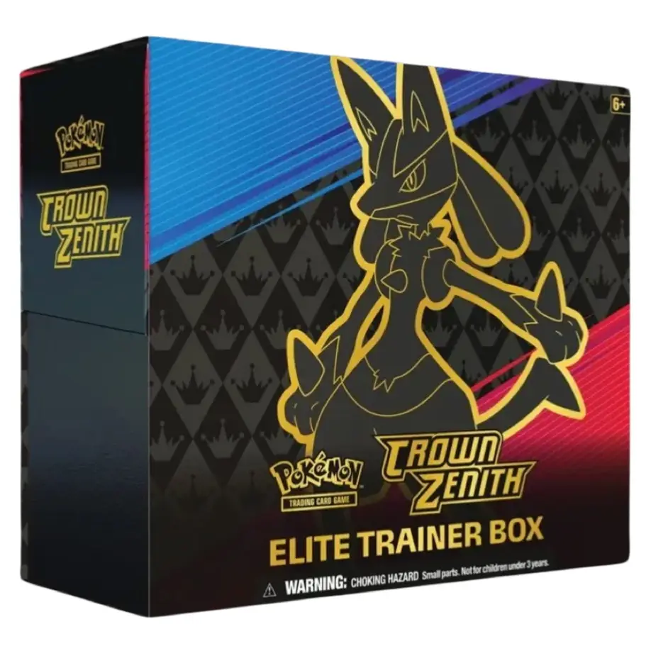 Crown Zenith Elite Trainer Box Sword & Shield Pokémon Card Game