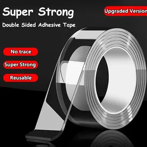 2cm Wide Nano Tape Double Sided Tap Waterproof Adhesive Tapes Cleanable Kitchen Bathroom Supplies Diamond painting wall sticker