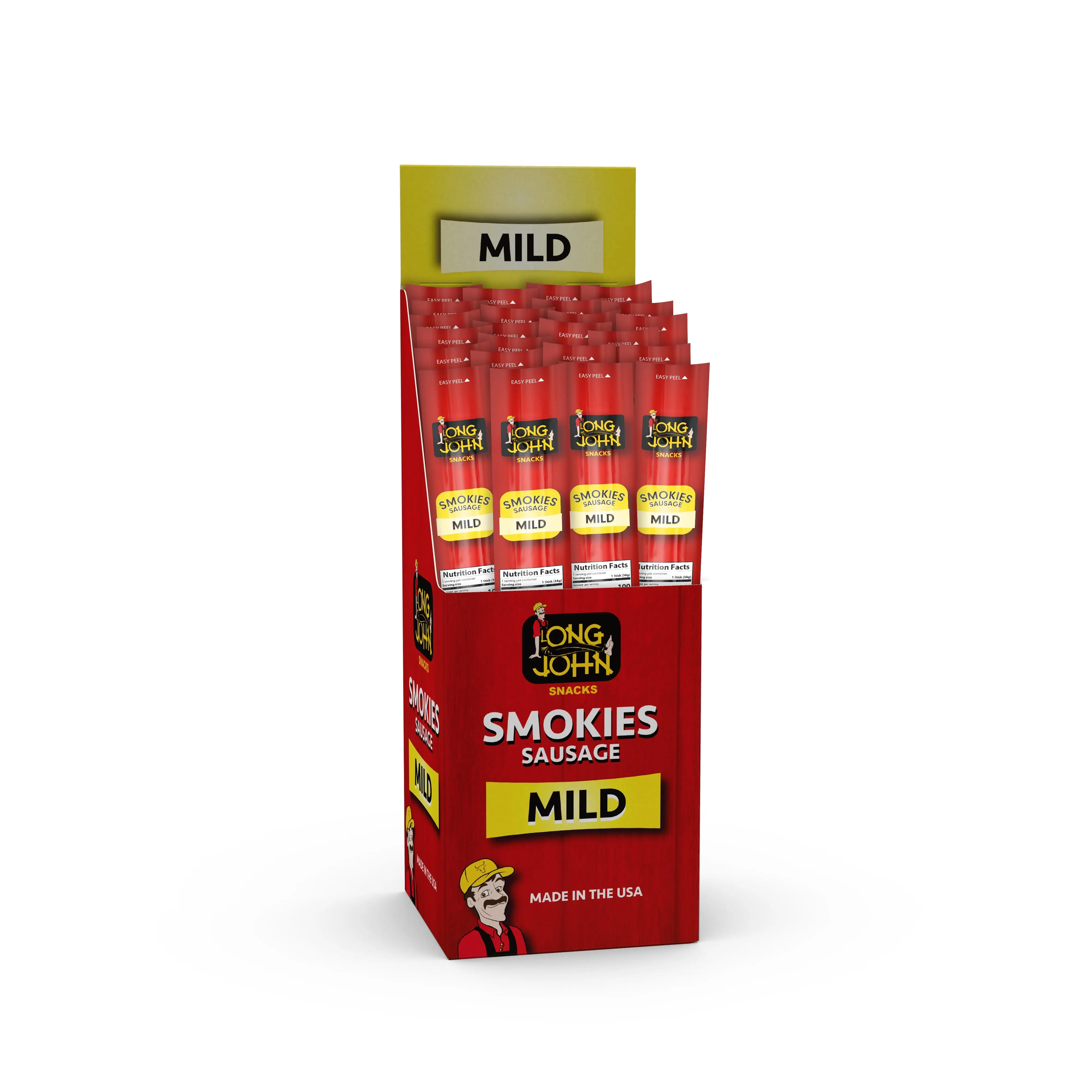 Long John Snacks Smokies Snack Sticks - 24 Count 1 Oz. Sticks Long John Snacks Smokies Snack Sticks - 24 Count 1 Oz. Sticks