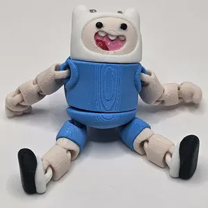 Keychain Character- Inspired by Adventure Time.