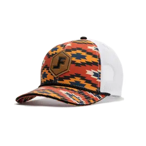 Lane Frost Brand Rodeo Hat with Diamondback Mesh Back and Bent Brim