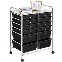 12 Drawers-Black