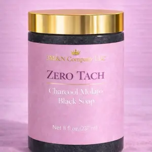 3M&N Homemade Charcoal Turmeric Molato Cleansing soap 8oz for Effective Natural Cleansing with Charcoal Turmeric & Molato Ingredients