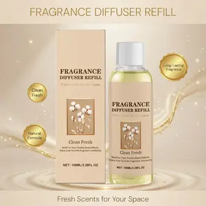 Aromatherapy Diffuser Refill - Long Lasting Fragrance, Cozy Warm Atmosphere & Romantic Mood Enhancer for Home