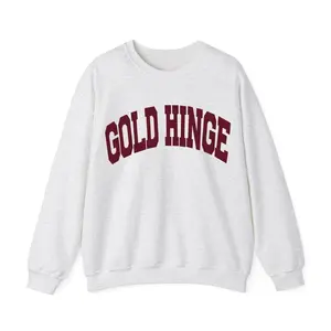 Gold Hinge Maroon Sweatshirt, Hoodie, T-Shirt, Trendy Shirt, Gift For Her Womenswear Day Hoodie Love Plant Style Tee Tops