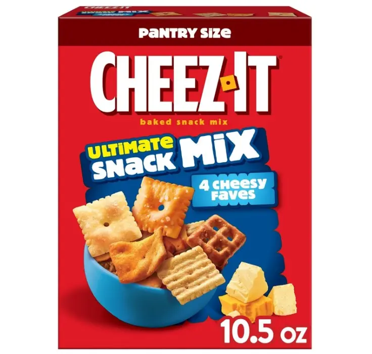 Cheez-It Ultimate Snack Mix, Salty Snacks, Pantry Size, 10.5oz Box (1 Box)