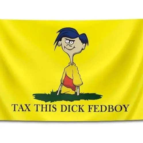 Fedboy fed boy Ed, Edd n Eddy Tapestry Rolf Flag banner tax this dick ...