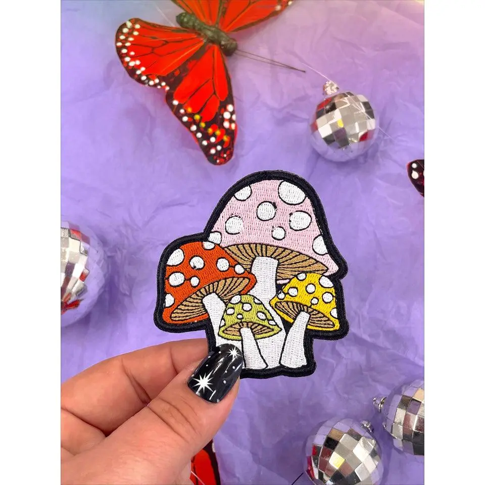 Mushroom (Iron-On) Patch