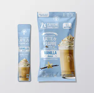 The Frozen Bean Vanilla Bean Frappe & Latte Instant Mix (10 Sticks)