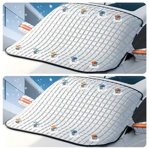 Large Magnetic Car Windshield Snow Cover, Four-Season Car Window Snow Cover, Snow Cover, Anti-freezing
