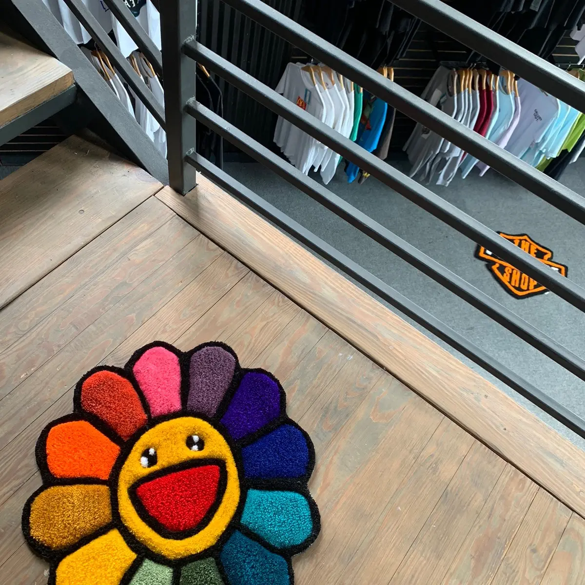 Takashi Murakmai Flower rug!! multicoloured soft