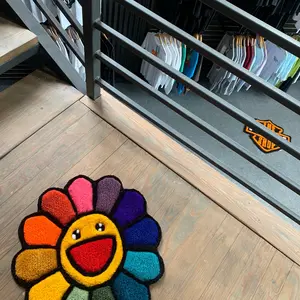 Takashi Murakmai Flower rug!! multicoloured soft