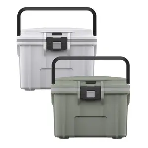 Two 8qt Lunchbox Coolers - White & Sage