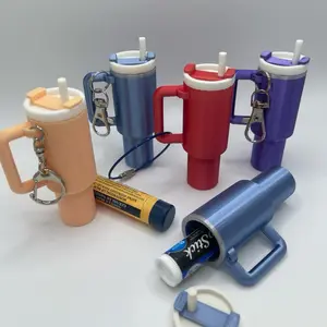 Mini Insulated Cup - Tumbler Bling - Secret Compartment  - Lip Balm - Tumbler Water Bottle