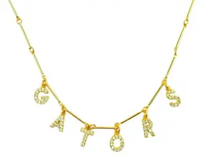 Gators Necklace - Rhinestone