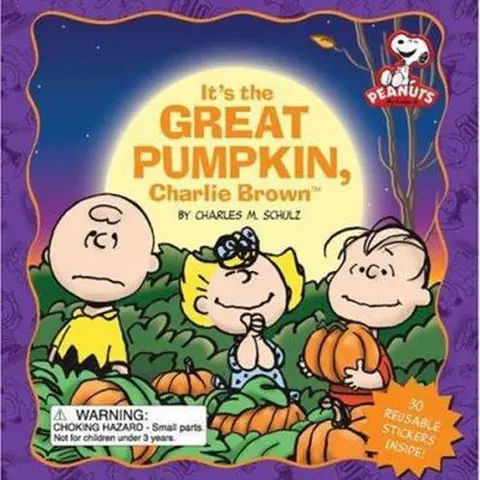 Used Kid Book - Peanuts: It's the Great Pumpkin, Charlie Brown by Charles M. Schulz (Paperback, Halloween-Themed, Cover Art Included) - English Storytelling School & Educational Office Stationery Supply, Kid Books, Celebrate Halloween With Charlie Brown A