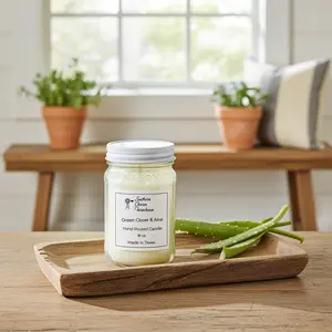 Green Clover & Aloe Candle