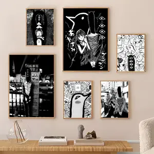 Anime G-Goodnight P-Punpun Poster HD Sticky Waterproof Wall Art | High Quality Print Aesthetic Home Living Bedroom Bathroom hallway Decor Trendy Room Decoration | Multiple Size Options Available