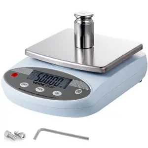 VEVOR Analytical Balance, 500 gramx 0.001g Accuracy High Precision Lab Scale, 13 Units Conversion Electronic Scientific Laboratory Scale with Windshield, LCD Display Digital Jewelry Weighing Scale