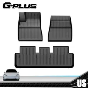 All-Weather Protection Liners TPE Floor Mats Fit For 2024-2025 Tesla Model 3