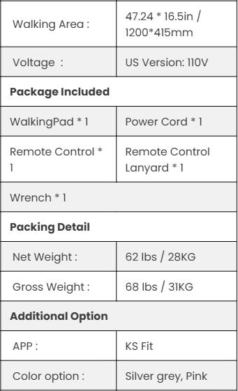 WalkingPad P1 Foldable Walking Treadmill For Home&Office With Remote Control - 12Month Warranty