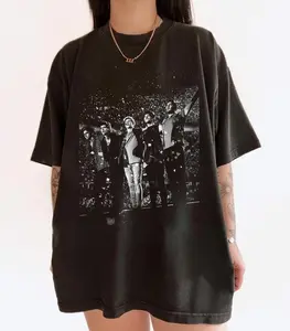 Forever One Direction T-Shirt, One Direction Shirt, One Direction FanXmas Gift, Shirt For Fan Cotton Fit Top Streetwear