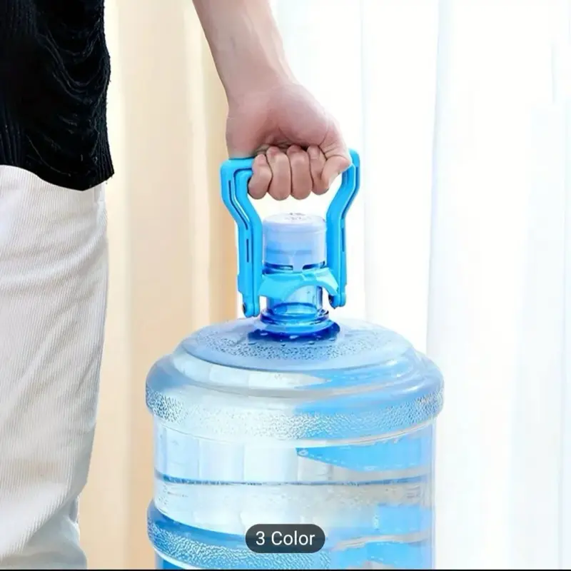 Single Water Bottle Grip - Easily Lift And Transport Your Water Container - Compatible with Most Bottles - Dimensions: 5.51 Inches X 5.12 Inches (14.0 Cm X 13.0 Cm)