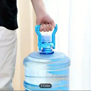 Single Water Bottle Grip - Easily Lift And Transport Your Water Container - Compatible with Most Bottles - Dimensions: 5.51 Inches X 5.12 Inches (14.0 Cm X 13.0 Cm)