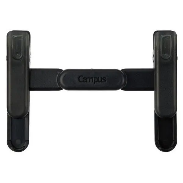 Kokuyo Campus Book Clip Black – Portable Japanese Page Holder Clip for Books & Planners