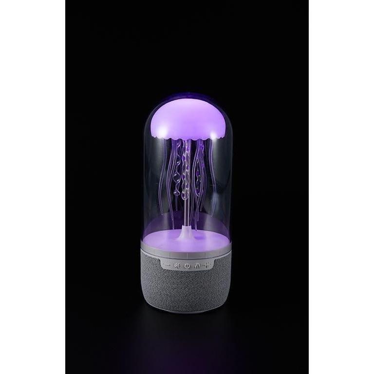 Color-Changing Jellyfish LED Mood Lamp with Bluetooth Speaker – Relaxing Home Decor & Music Light